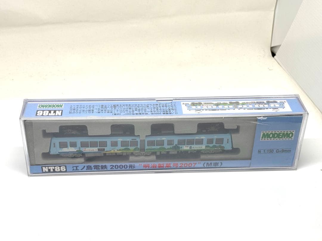 希少品！モデモ modemo 江ノ電 江ノ島電鉄明治製菓号2007モデル