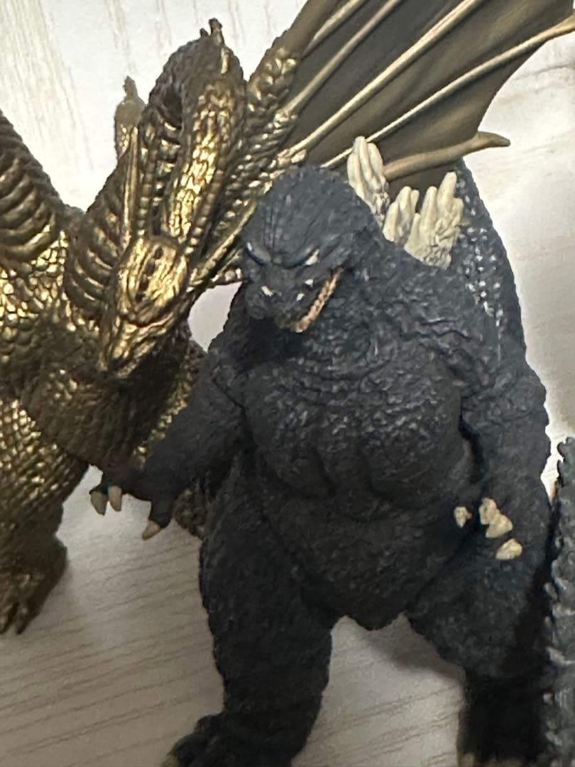 激造シリーズ 歴代ゴジラ怪獣編　キングギドラ　メカキングギドラ　セットフィギュア
