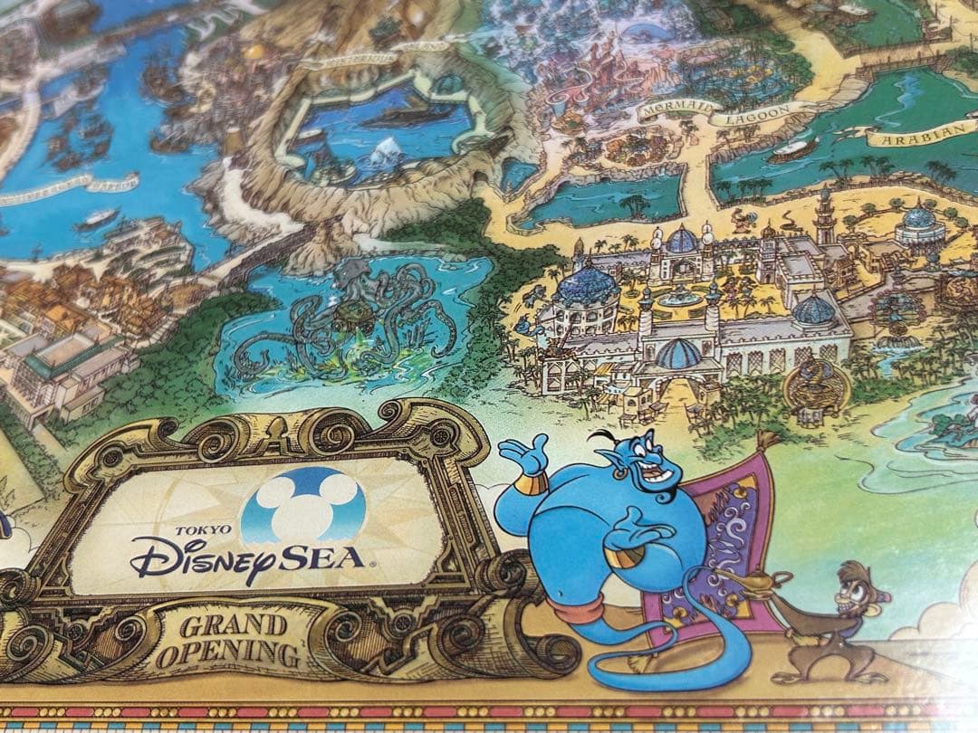 【希少】【新品】【未開封】ディズニーシーグランドオープニングジグソーパズル