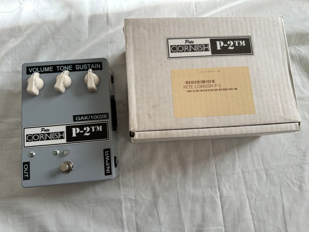 Pete Cornish P-2 ファズ　箱有り　ピートコーニッシュ