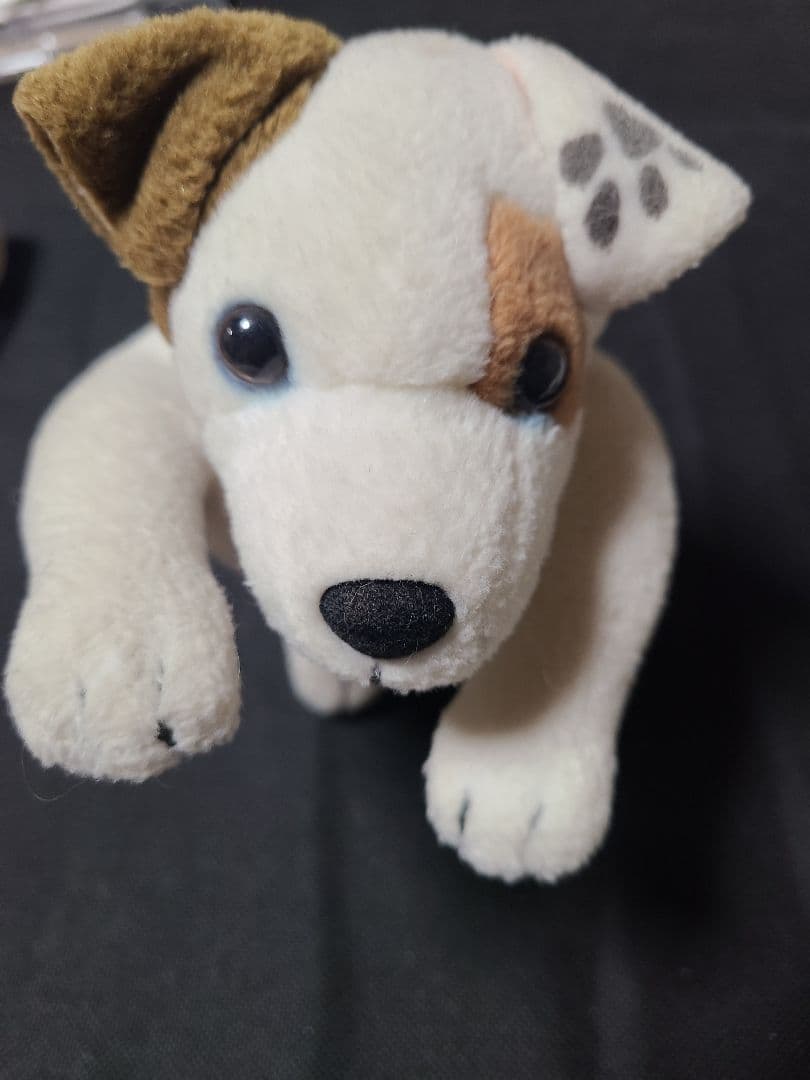 夢みる子犬ウィッシュボーン ぬいぐるみレトロ　ジャックラッセルテリア
