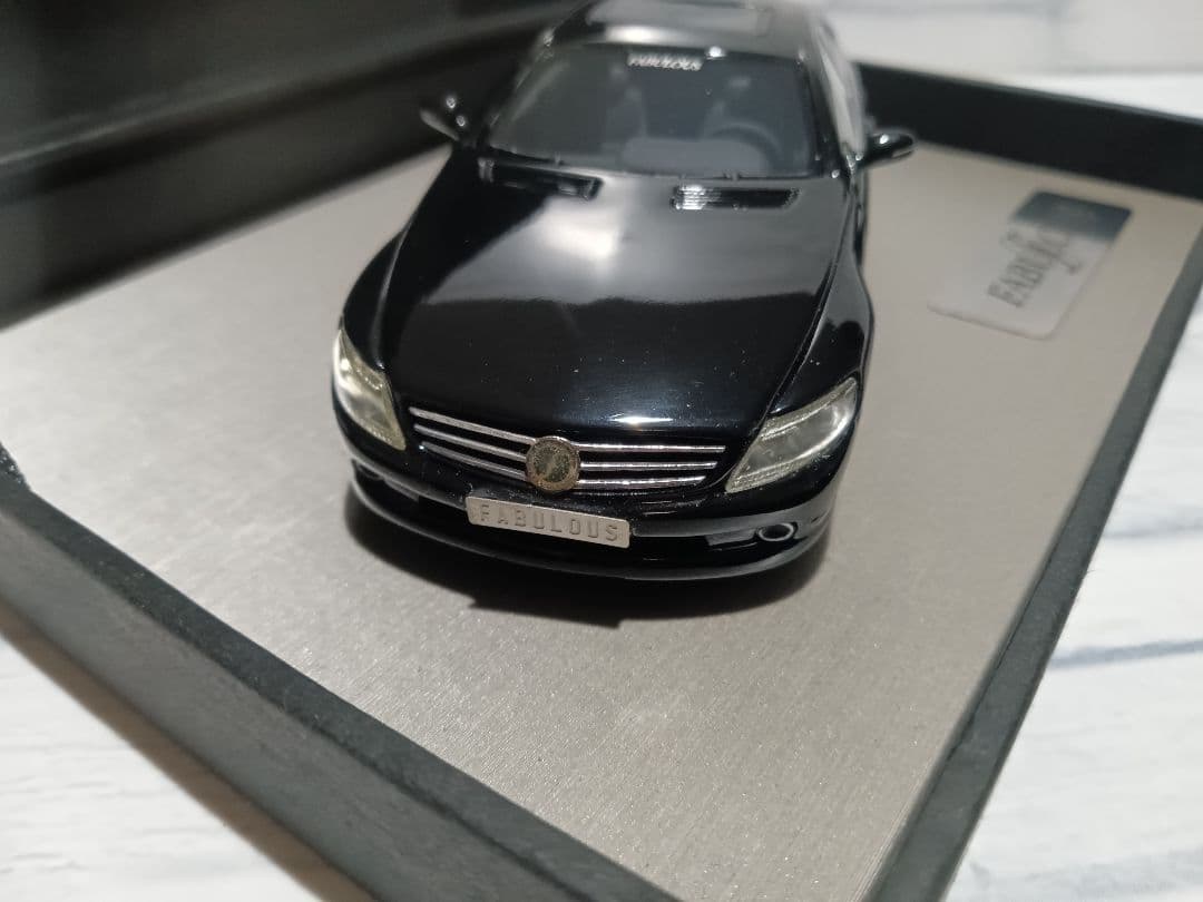 1/43 ベンツ　ファブレス　CL600 CLクラス　ミニカー　ブラック