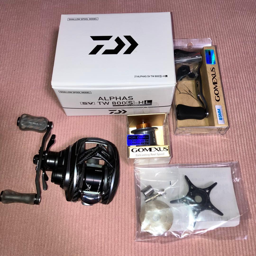 22 アルファス sv tw 800 S HL カスタム 純正パーツ