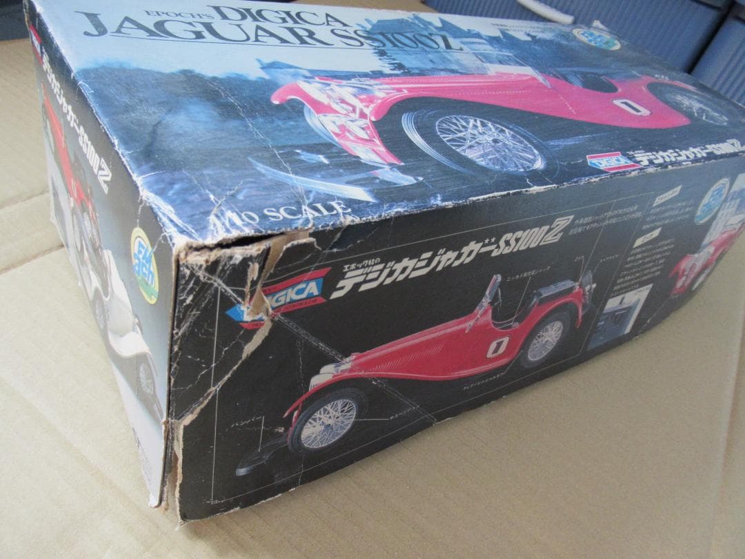 稀少当時物新品★ジャガーSS100★エポック社トイラジコン★動作未確認