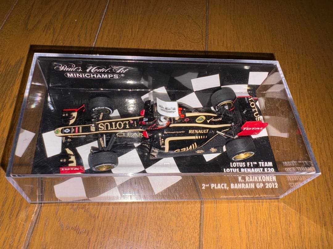 ミニチャンプス　1/43 ロータスK.ライコネン