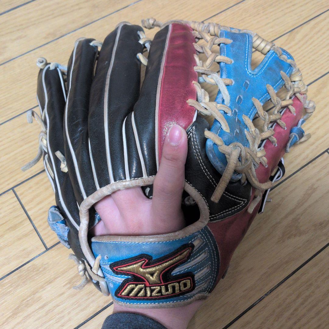 の*ぶ様 ミズノ　オーダーグローブ　外野手用グローブ