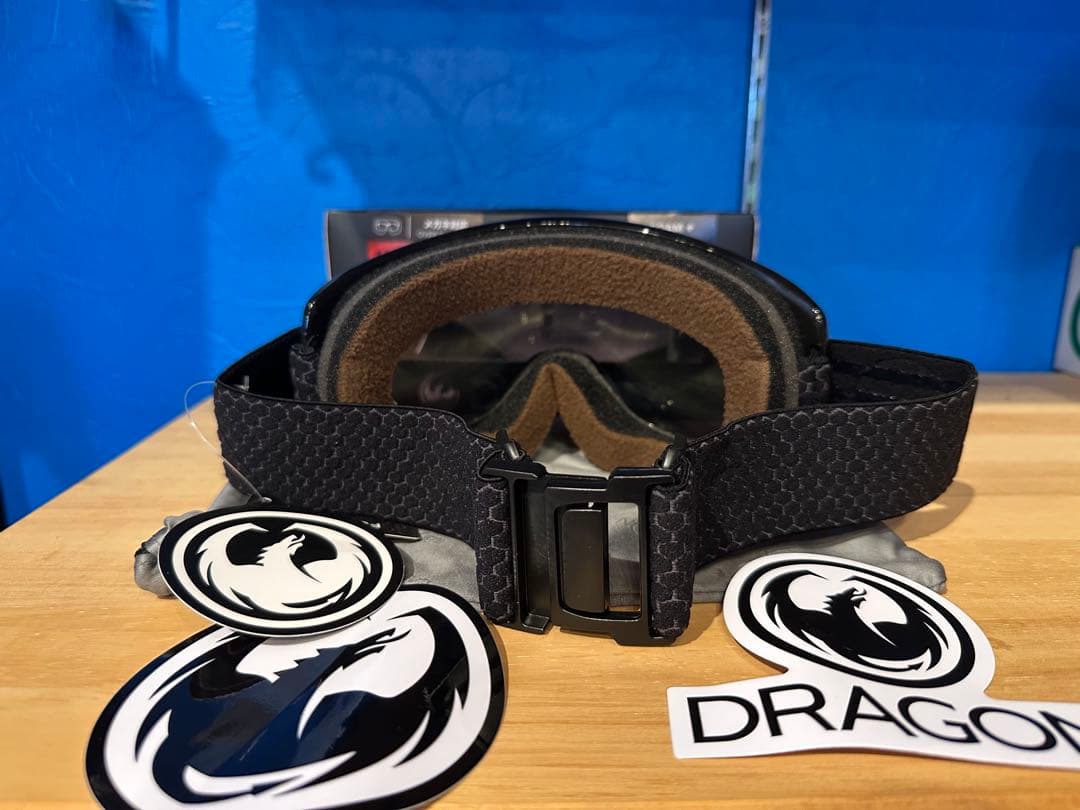 DRAGON FOAM ブラックミラーゴーグル
