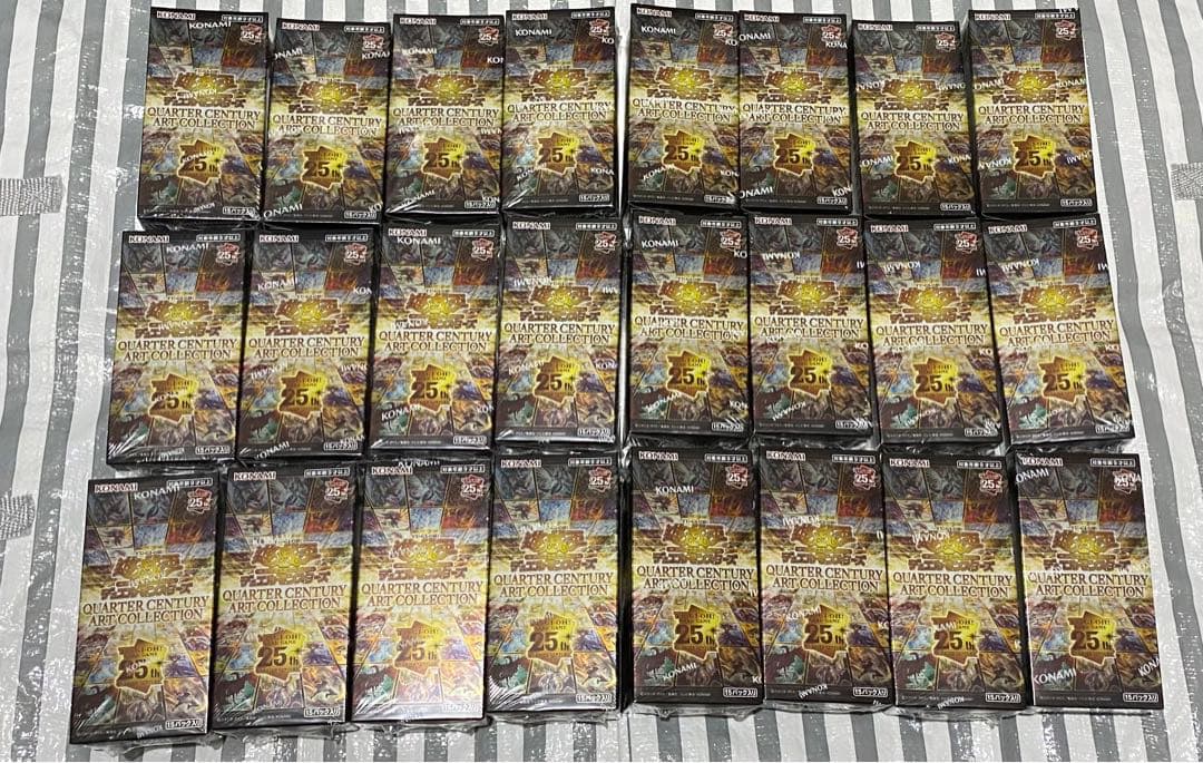 遊戯王 QUARTER CENTURY ART COLLECTION 24BOX