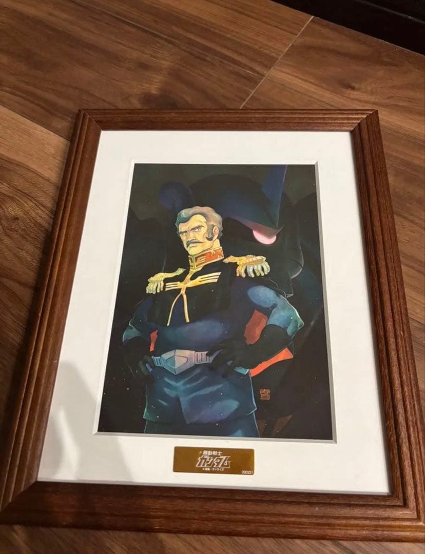バンダイナムコ 株主優待 機動戦士ガンダム アートコレクション ランバ・ラル