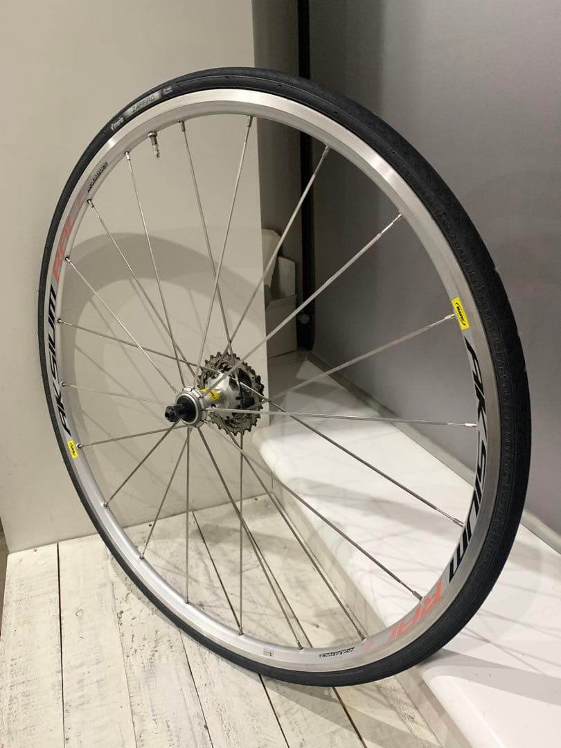 ◆Mavic AKSIUM RACE/マビック◆リアホイール＆スプロケ＆タイヤ