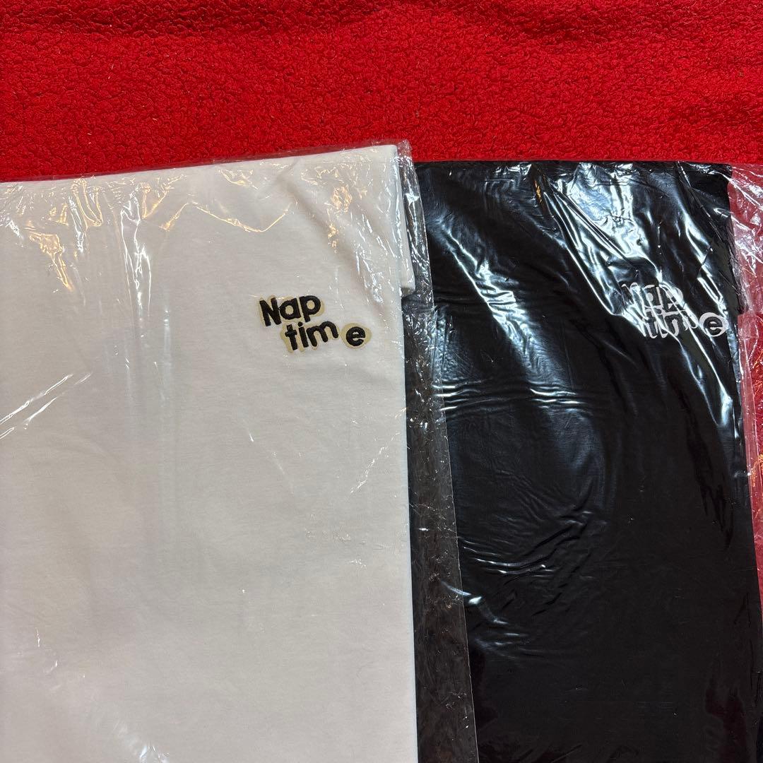 ナップタイム　naptime. Nissy 西島隆弘　Tシャツ　ブラックホワイト