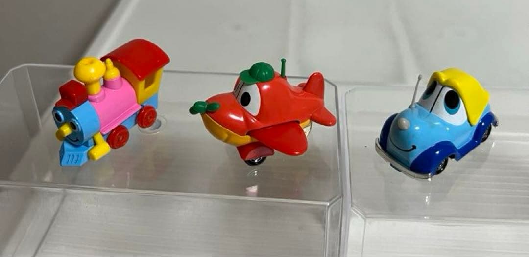 ディズニーミニカー、スージー、ペドロ、ケーシージュニアのセット