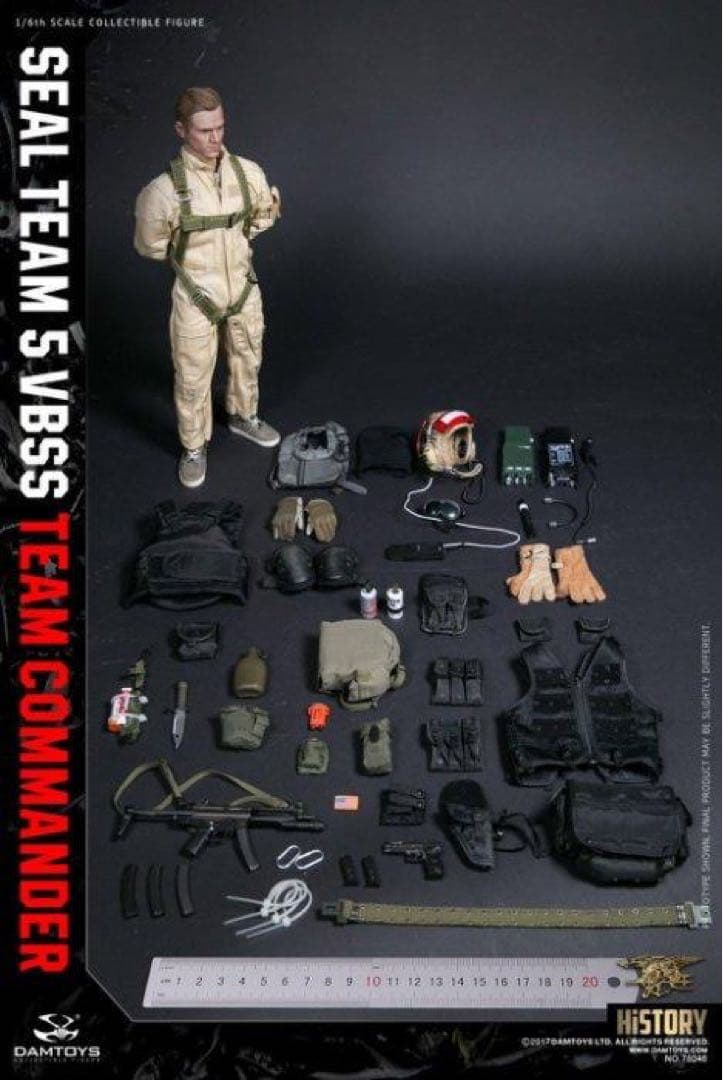 DAMTOYS78046アメリカ海兵隊SEALチームVBSSキャプテンコマンダー