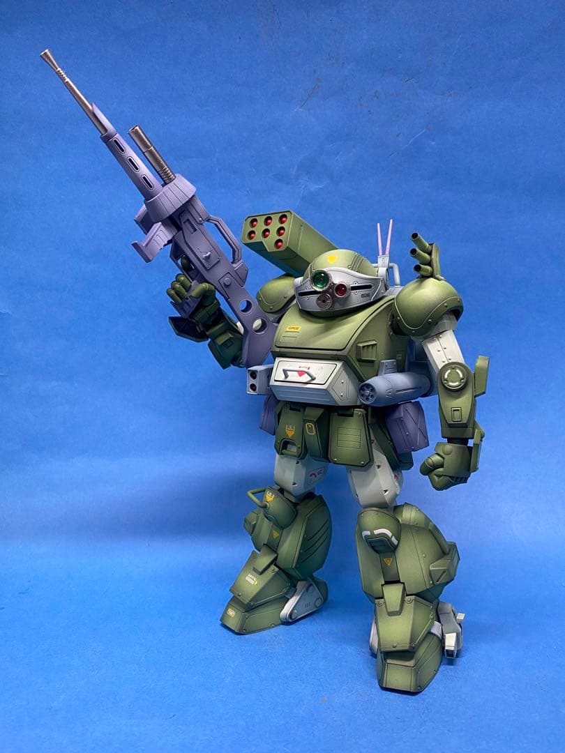 ウェーブ　ボトムズ　1/24スコープドッグターボカスタム　プラモデル完成品