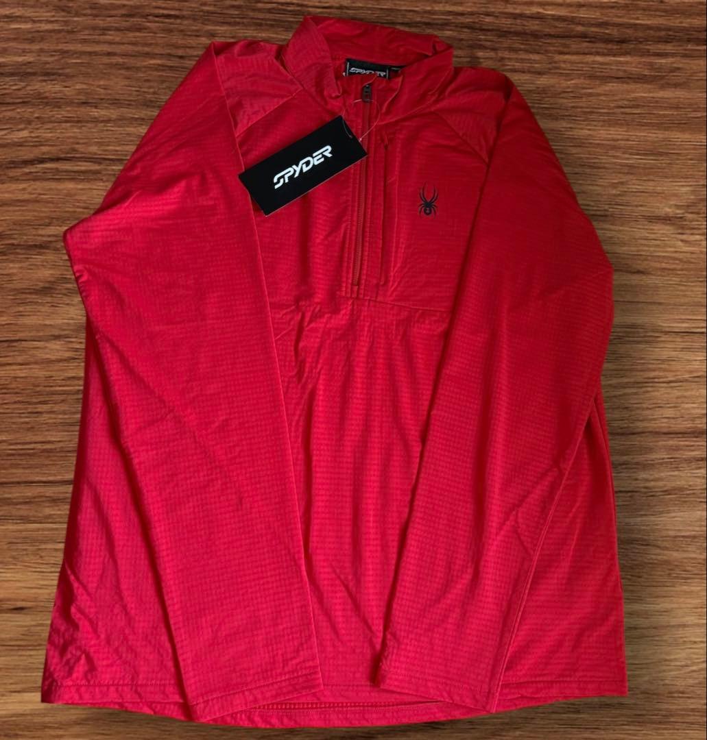 新品 SPYDER GROWLER FLEECE 1/2 ZIP SPR-XL