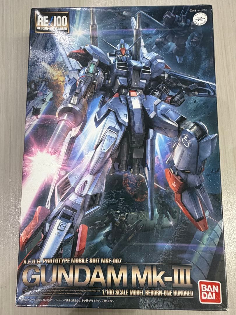 1/100 ガンダム Mk-III RE/100 プラモデル
