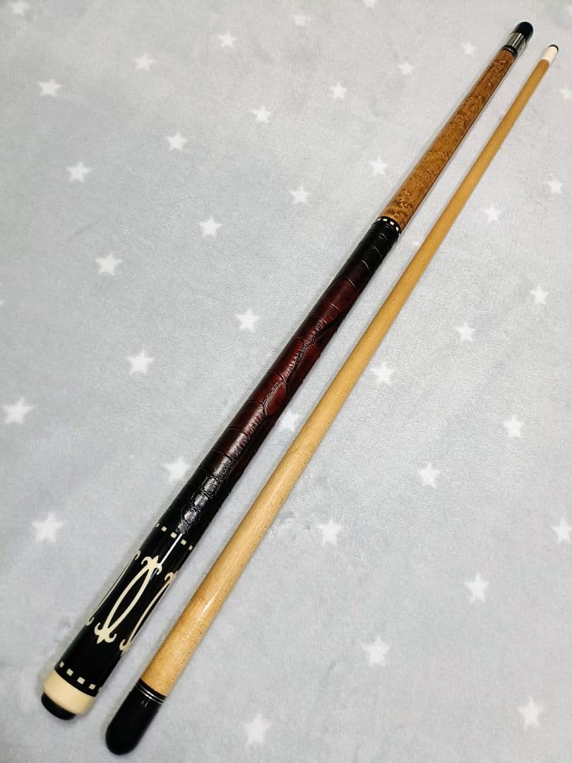 ★極美バーズアイ★極美杢目★　★トラ目★詳細不明★良品★革巻