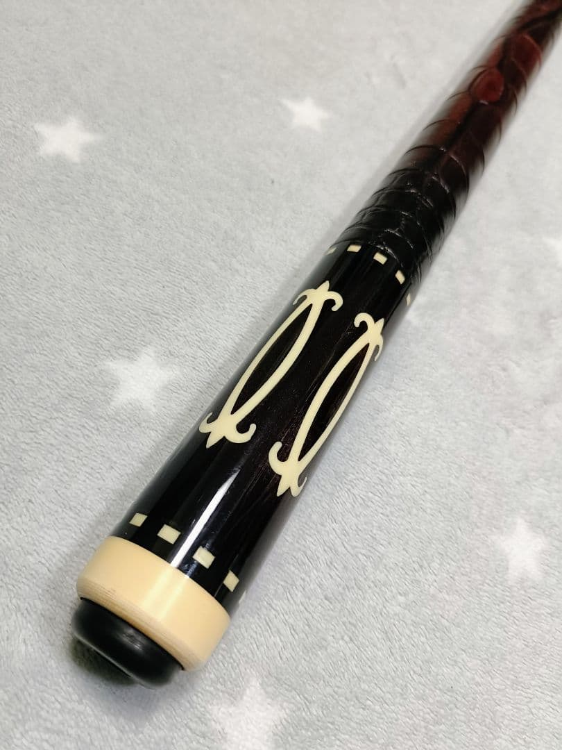 ★極美バーズアイ★極美杢目★　★トラ目★詳細不明★良品★革巻