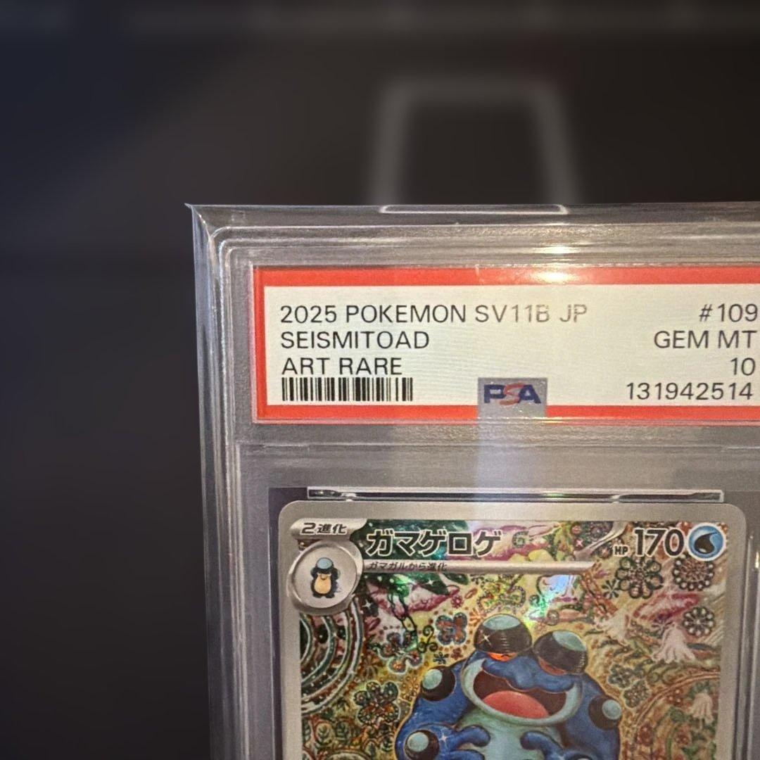 2025 ポケモン SV11B JP カメグロゲ AR PSA10