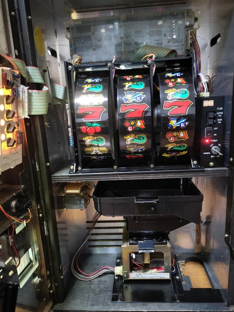 【パチスロ実機】オリンピア★ジョーカー【オートプレイ付不要機付き】４号機