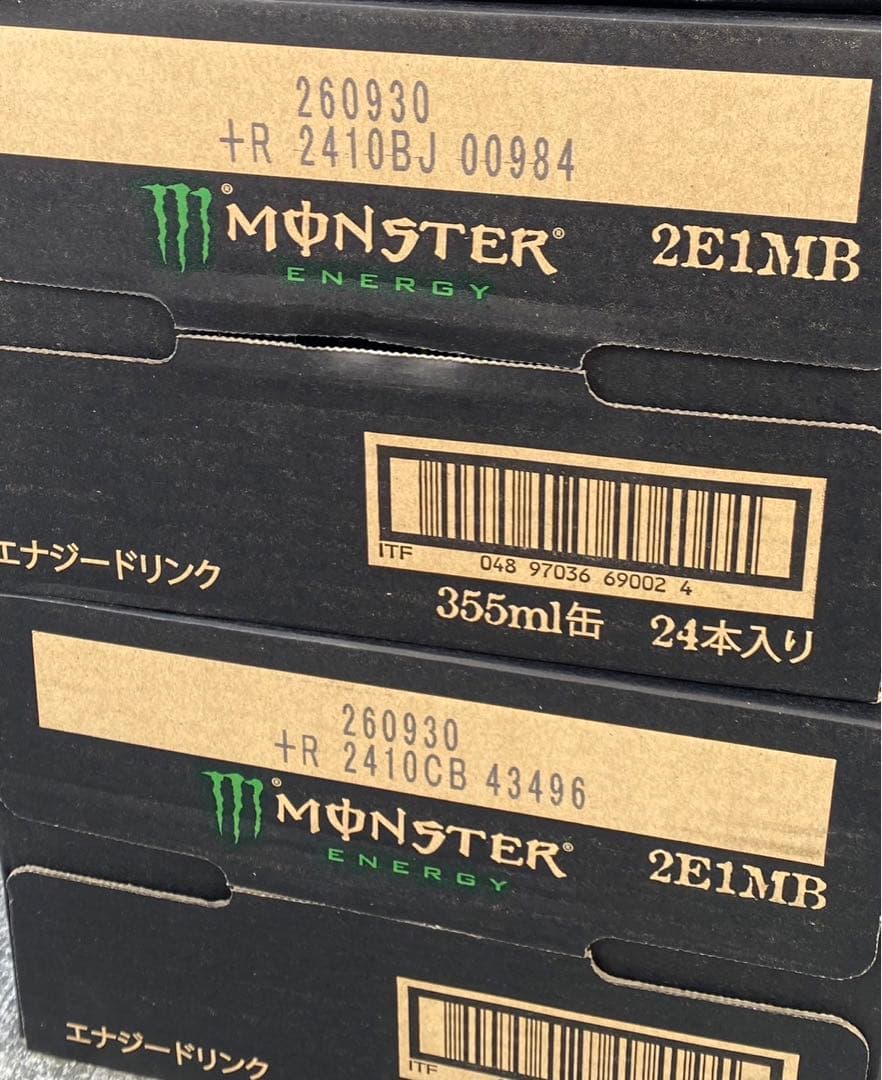 モンスターエナジー　355ml 48本