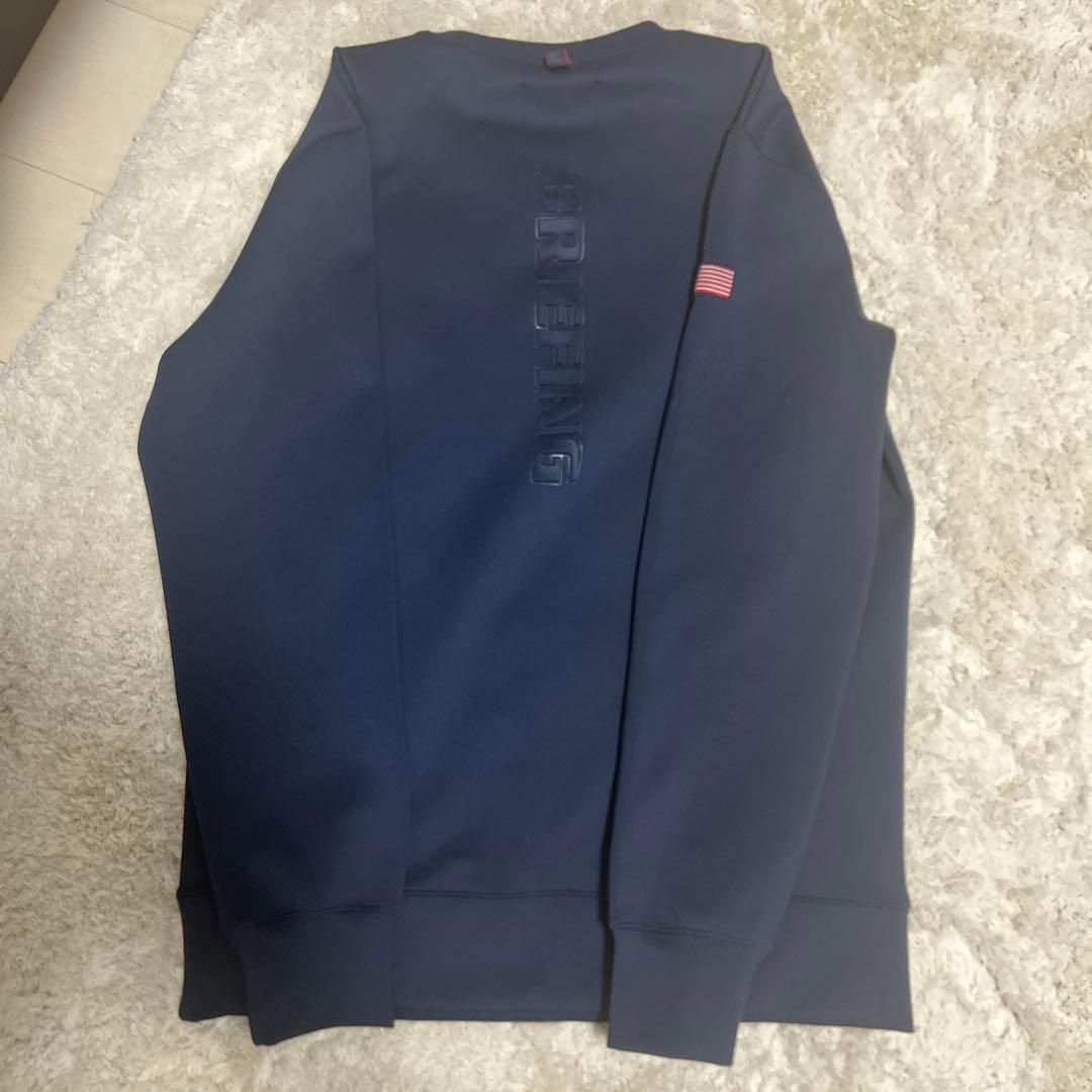 【美品】ブリーフィング　セットアップ　ネイビー　M