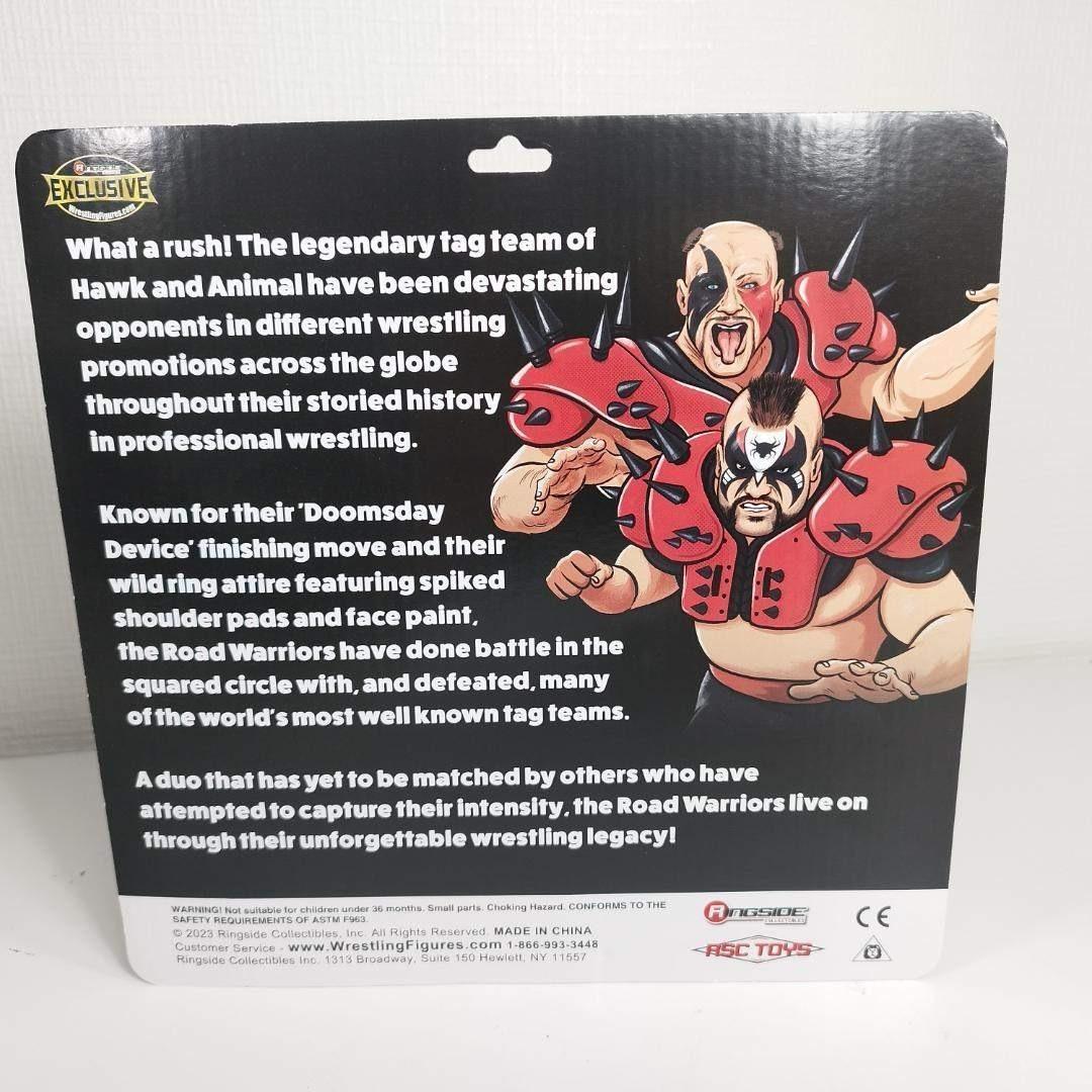 WWE ロードウォリアーズ フィギュア レッド ホーガン 日本未発売 hb2q