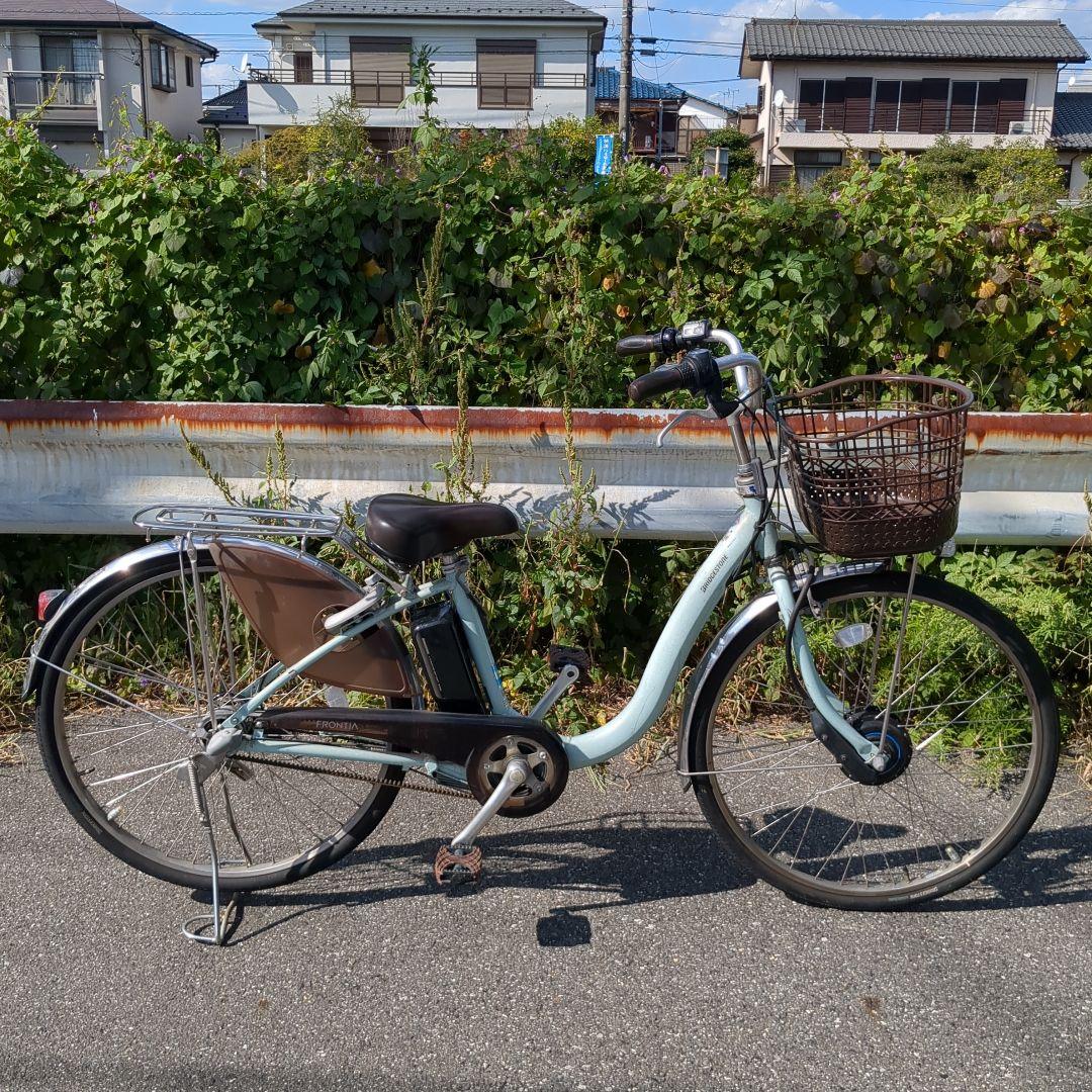 [655]送料無料 フロンティア 電動アシスト自転車 充電器なし