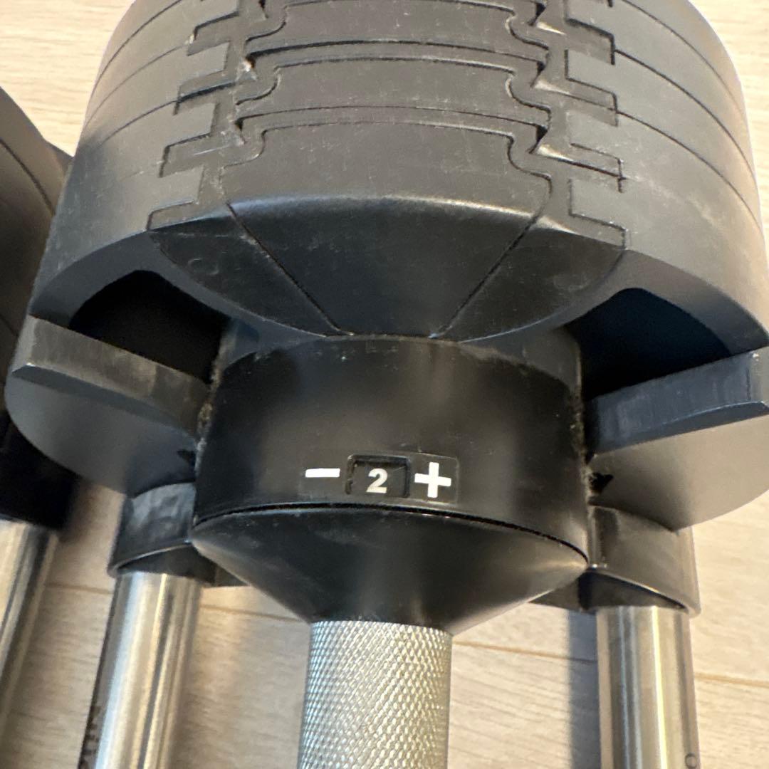 ヌオベル 2kg刻み 20kg NUOBELL220 可変式ダンベル2個セット①