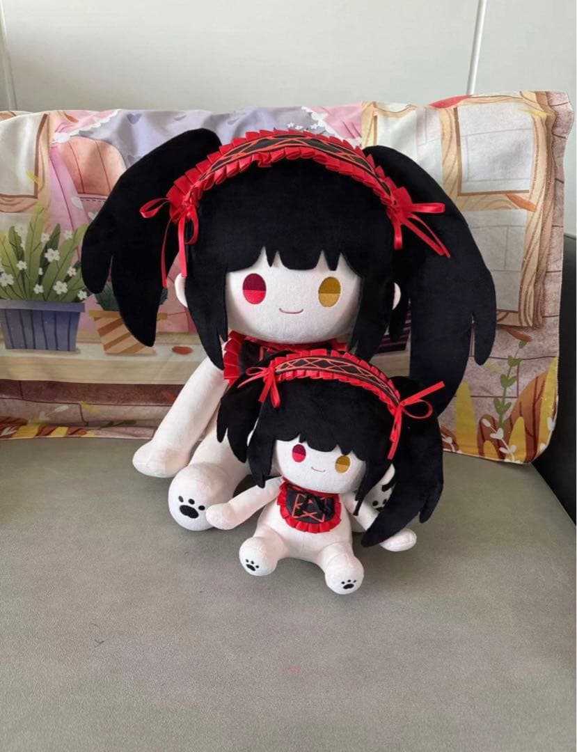 ☆ デート・ア・ライブ 時崎狂三 20cm・40cm ぬいぐるみ 《衣装セット》