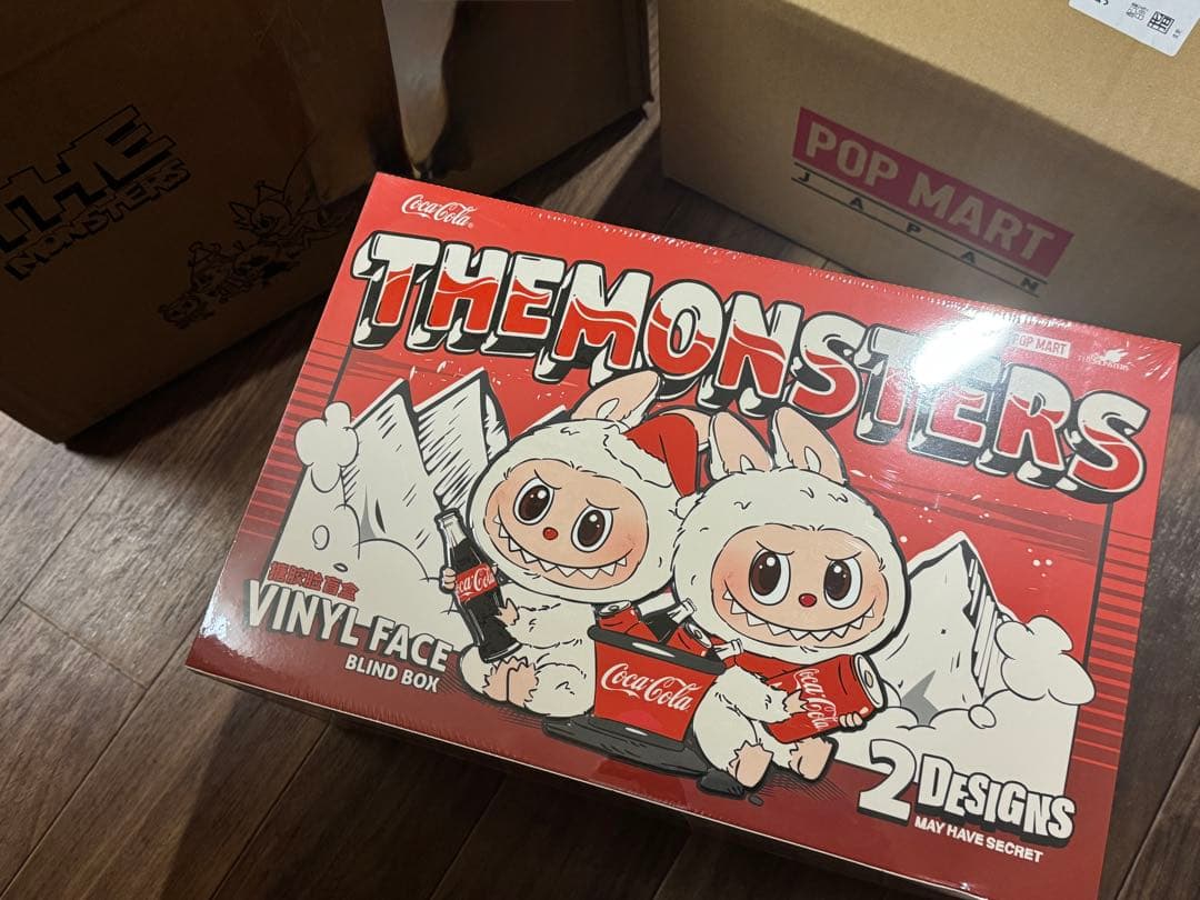 THE MONSTERS コカ・コーラ シリーズぬいぐるみ シュリンク付1セット