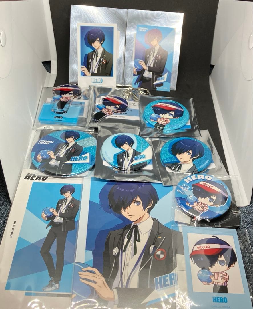 ペルソナ3 リロード × ラウンドワン コラボ 主人公　12点セット