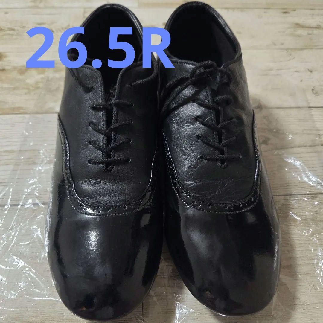 美品 ケントダンス アトラスコンビ 社交ダンスシューズ 26.5 レギュラー