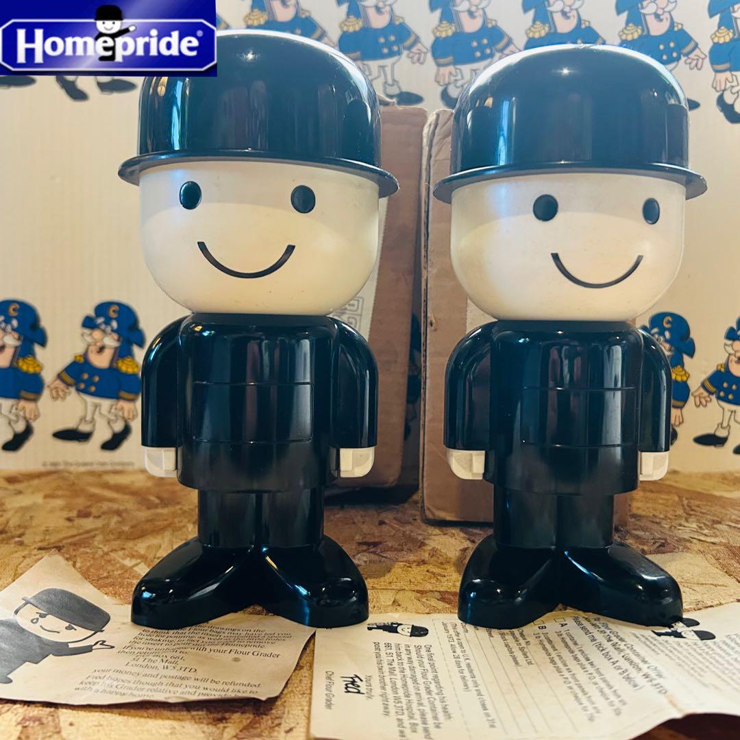 60' pride Mr. Fred フレッド君キャニスター×2当時箱付