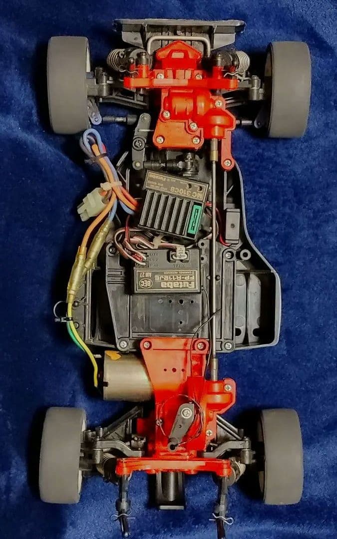タミヤ 1/10 電動RC4WDレーシングカー「ワークス4WDシャーシ」おまけ付