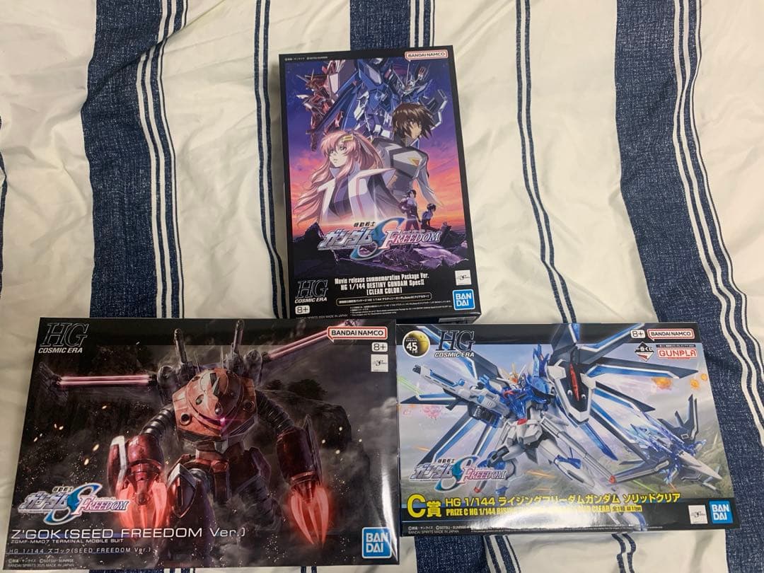 HG.RG ガンダムSEEDFREEDOM機体 合計15個セット　オマケ付き