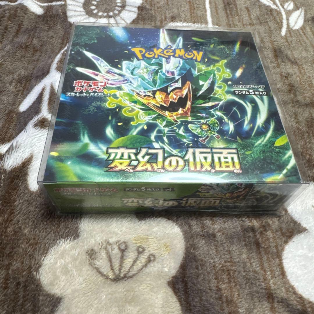 ポケカ　変幻の仮面　BOX シュリンク付き