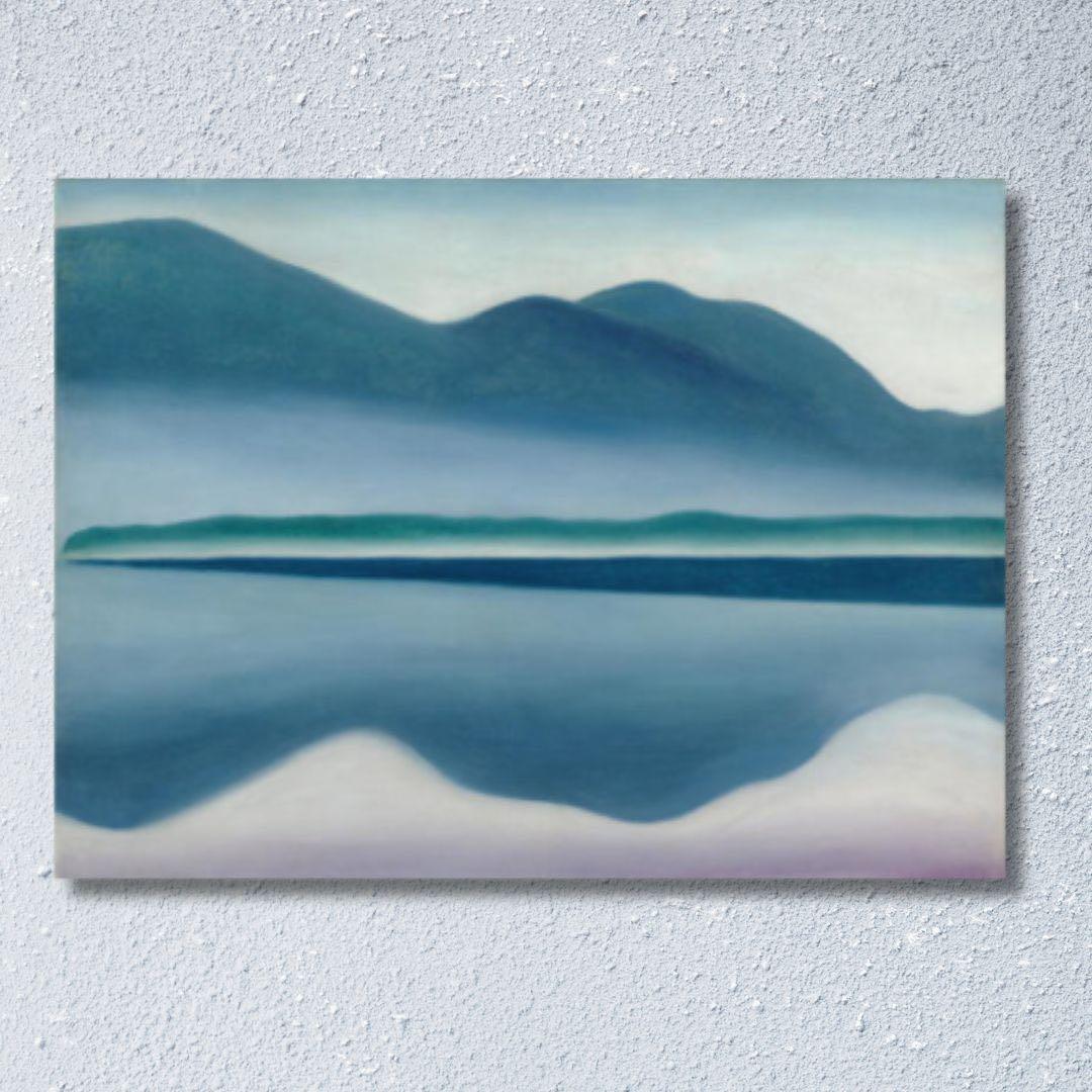 ia O'Keeffe Lake e 1922 希少ポスター