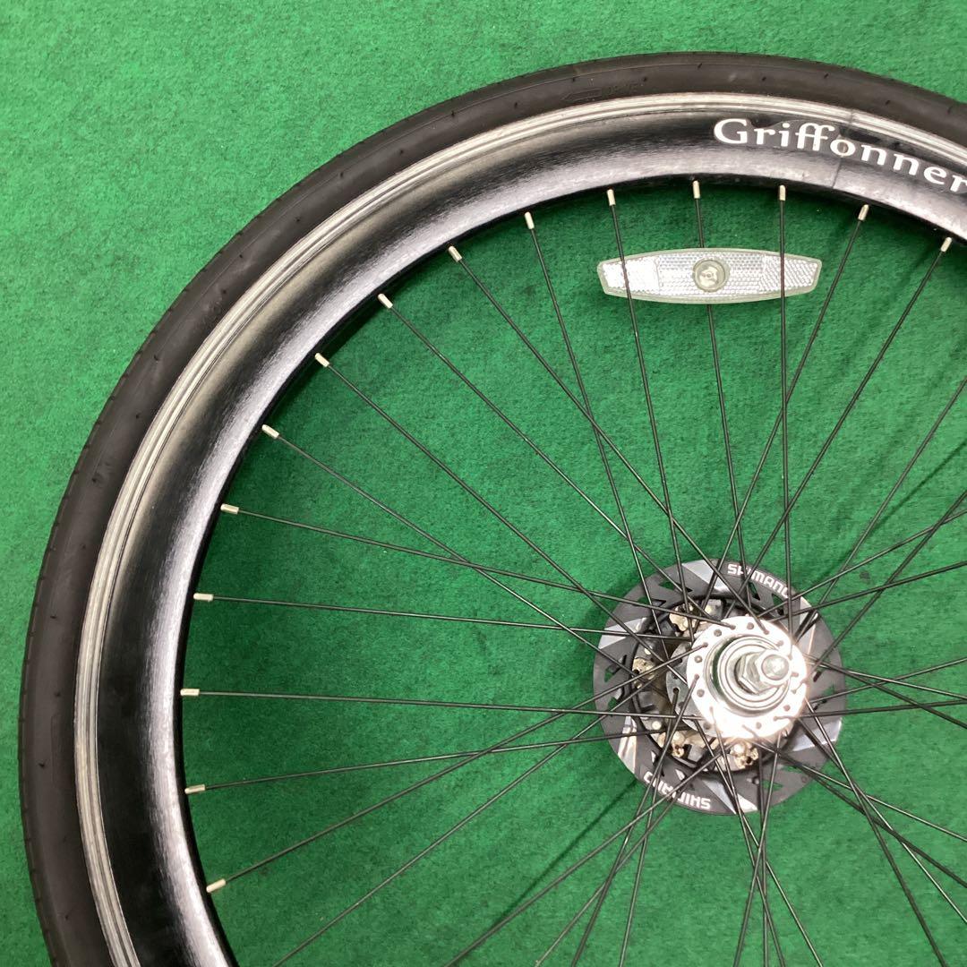 後輪 700x25C タイヤ付 後ホイール 自転車　クイックリリース　外装7段