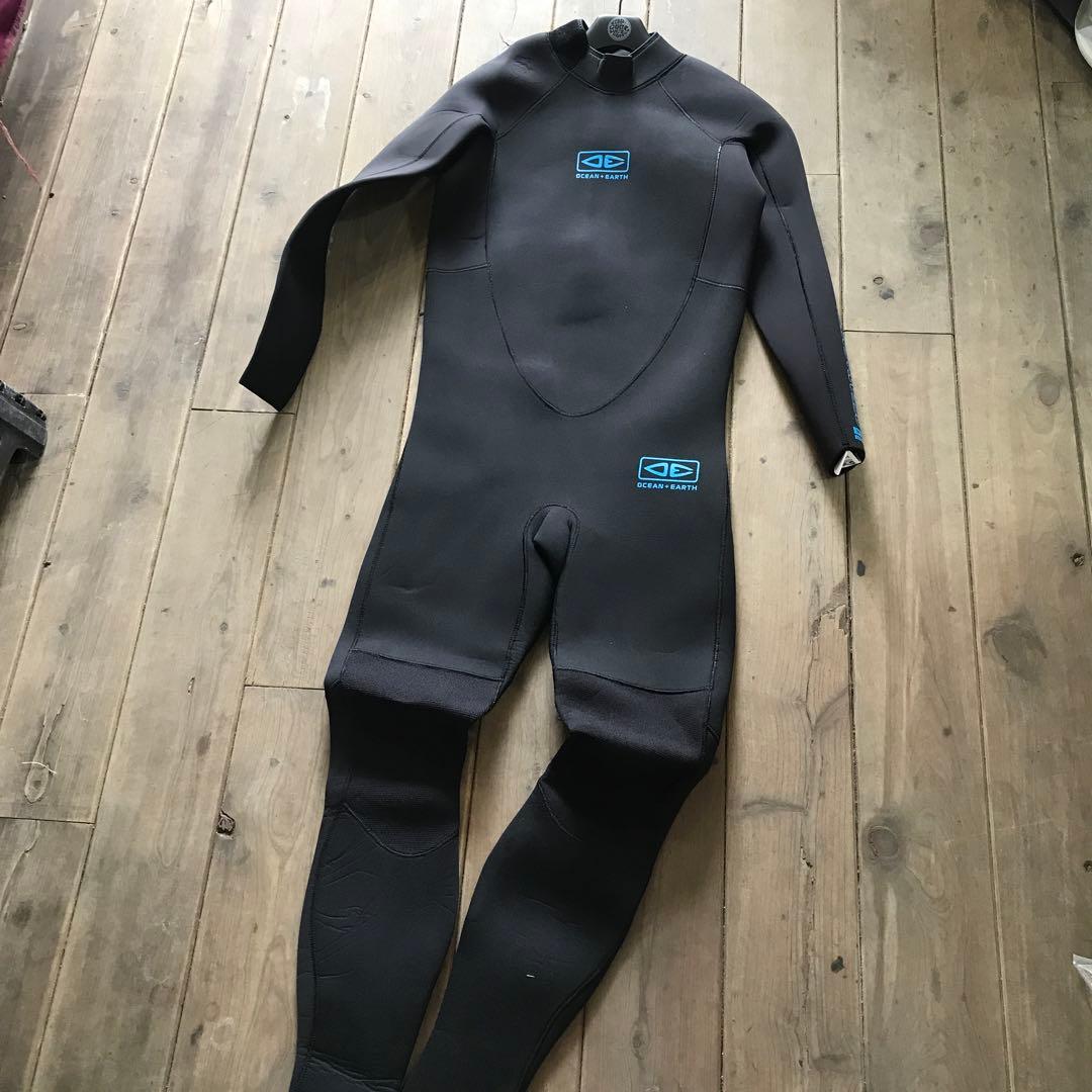 OCEAN+EARTH フルスーツ 5ミリ× 4ミリ￼Mサイズ サーフィン用
