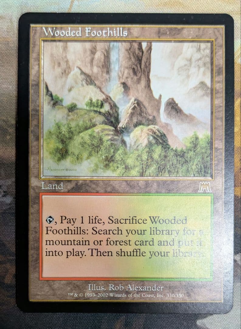 樹木茂る山麓/Wooded Foothills　ons