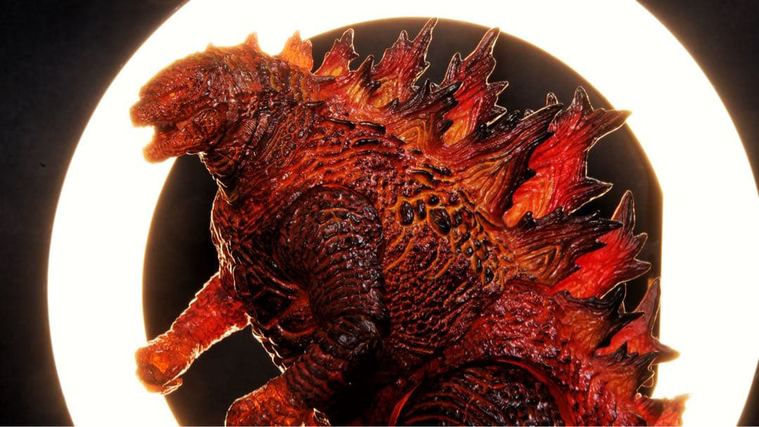 HIYATOYS バーニングゴジラ(2019)バトルVer. 箱無し本体のみ