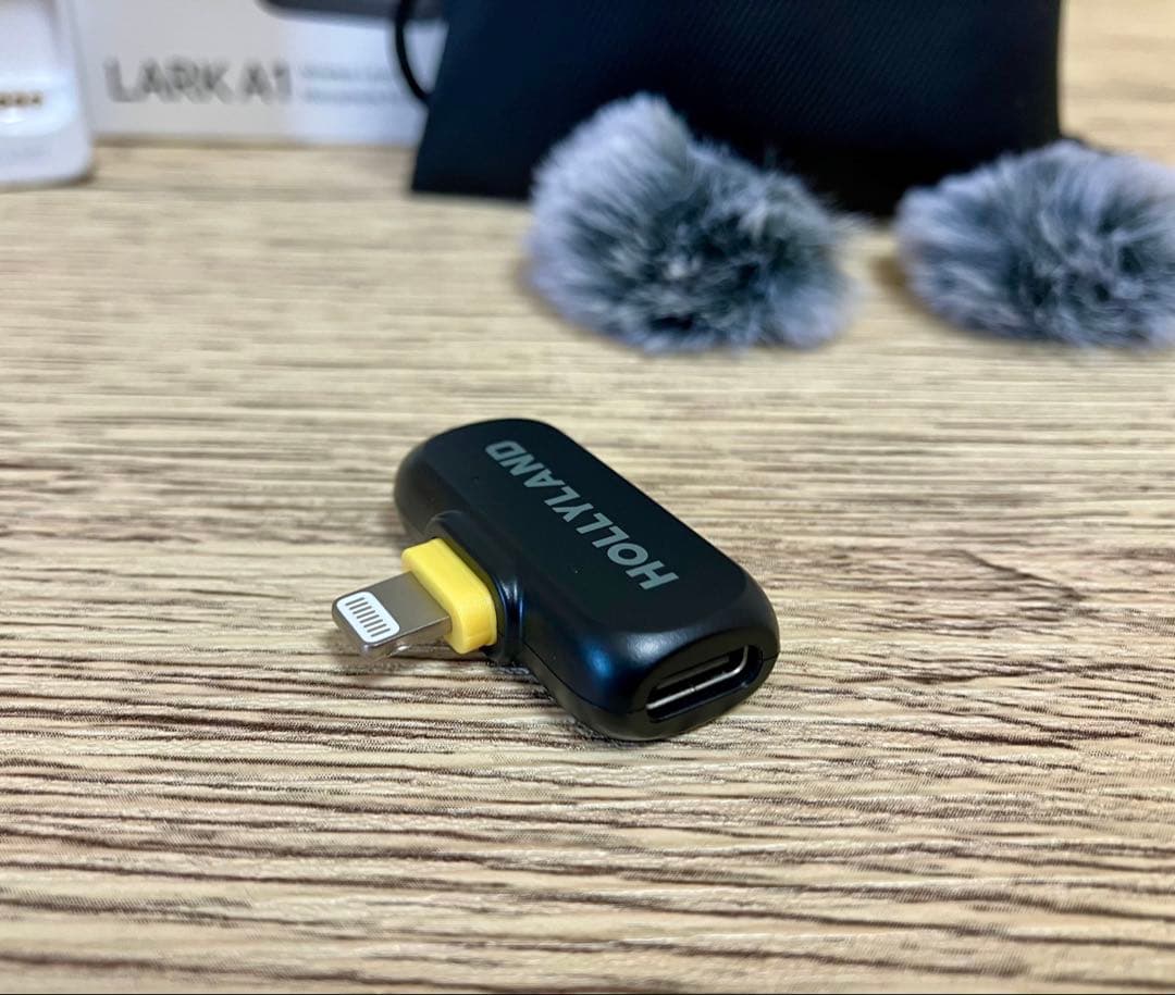 【美品】HOLLYLAND LARK A1 Lightning ワイヤレスマイク
