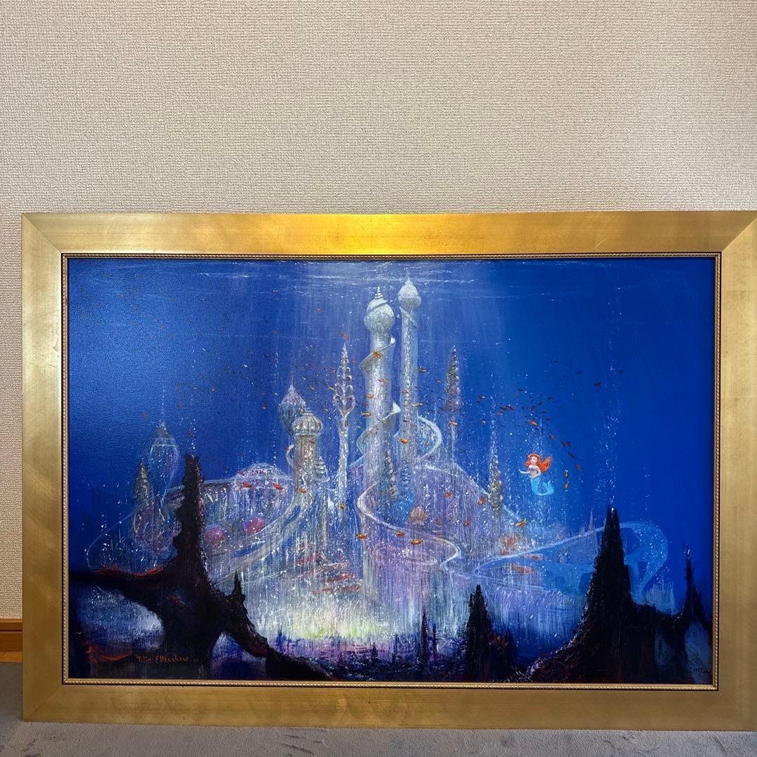 ピーターエレンショーアリエルズマーメイドラグーン　絵画 限定200
