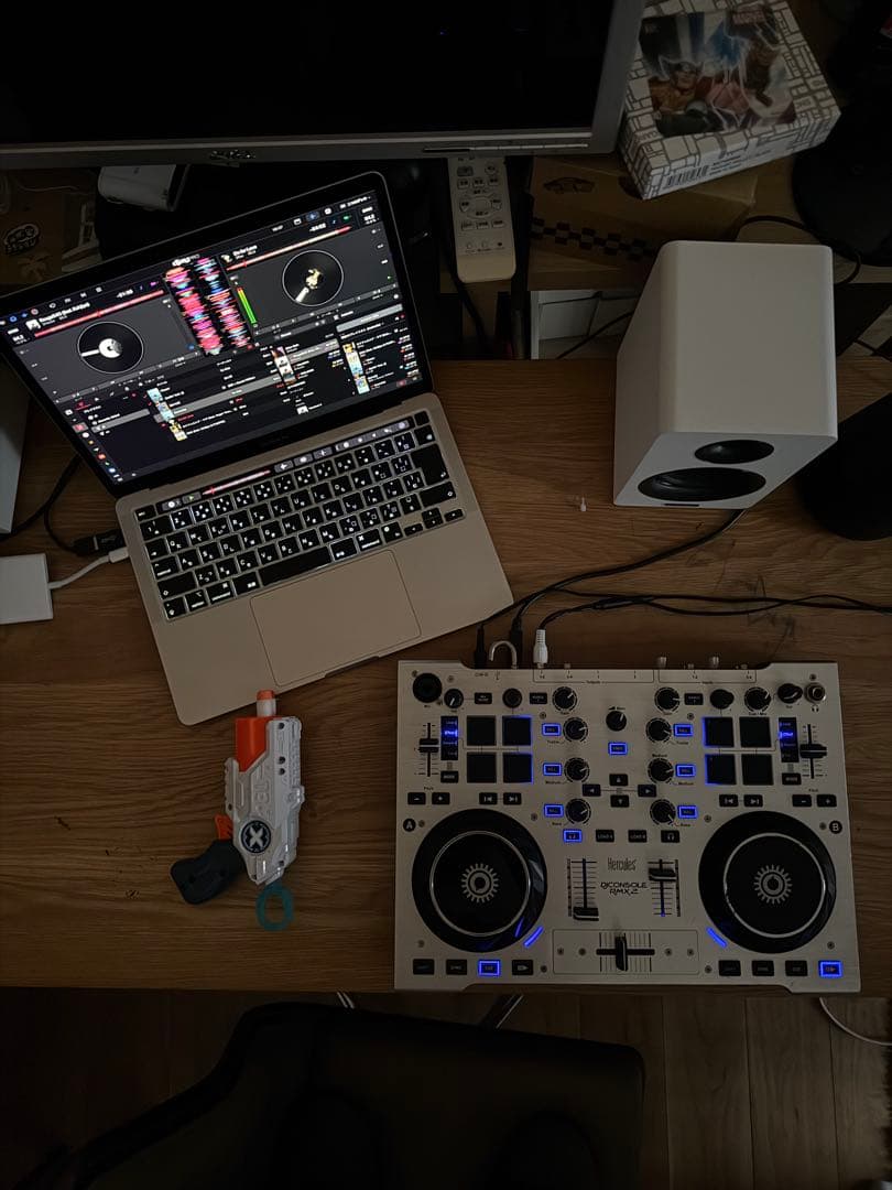 Hercules DJ Controller RMX 2　スピーカー付き
