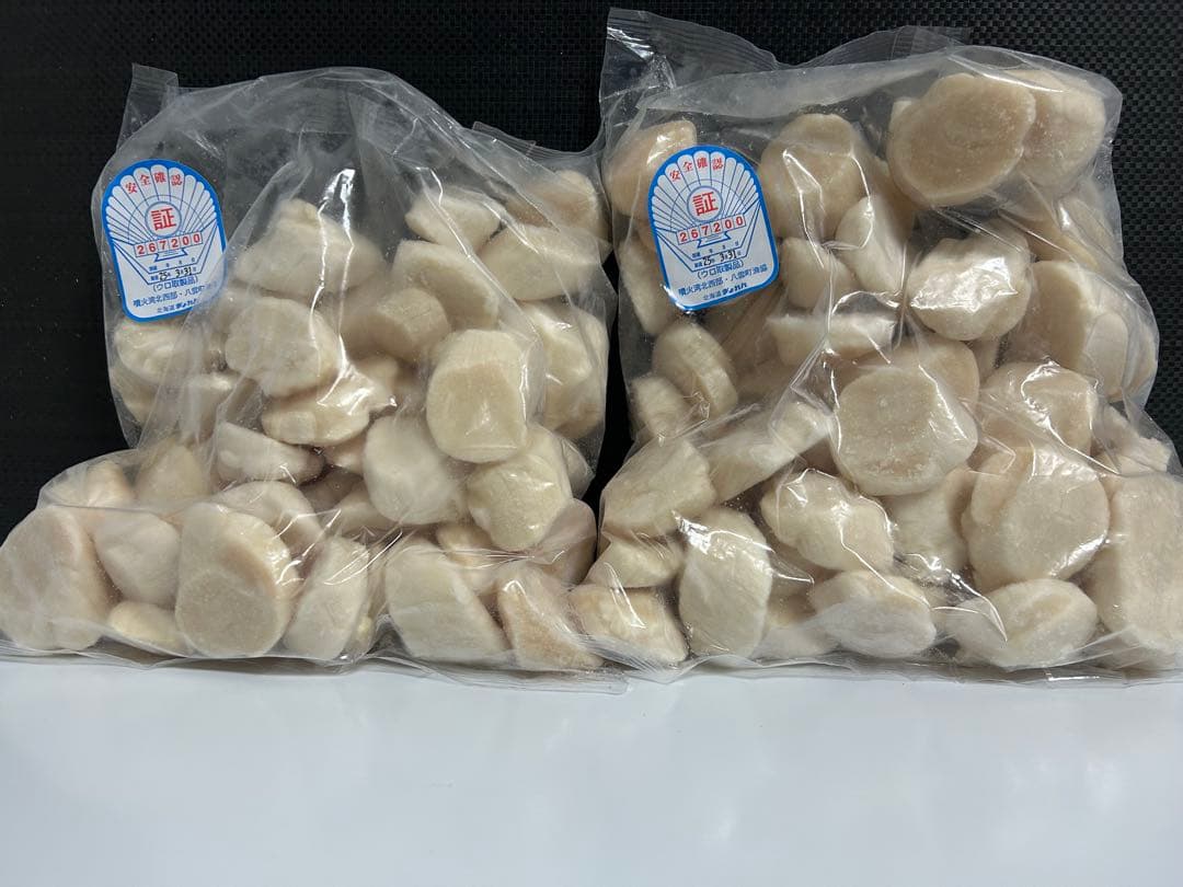 H*o様 ‼️オークション‼️訳アリ‼️刺身用　北海道産冷凍ホタテ貝柱 2kg
