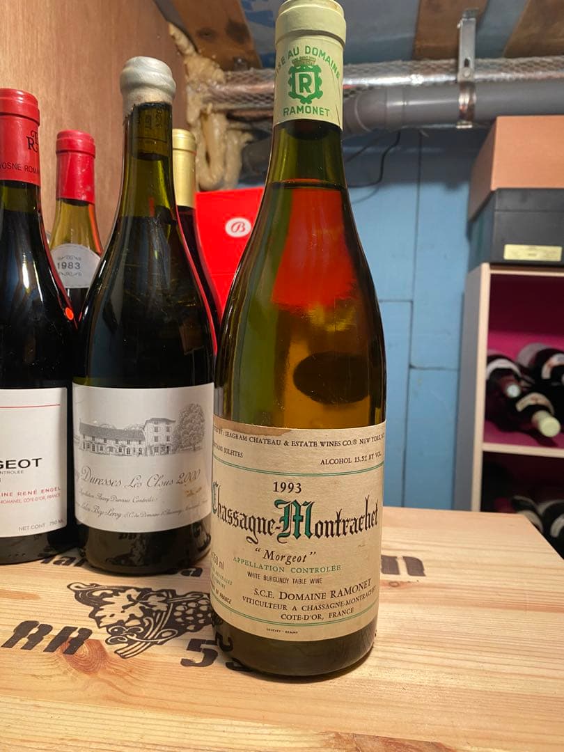 ワイン 1993 Ramonet Chassagne-Montrachet Morgot