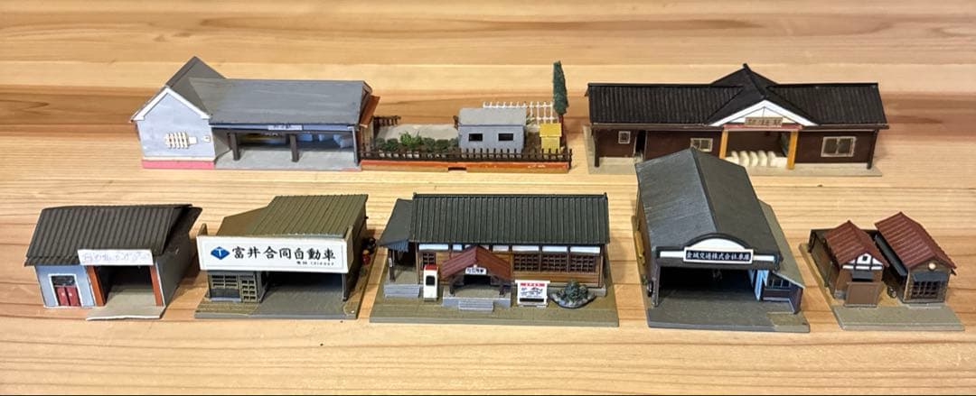 Nゲージ★トミーテック　ジオコレ　昭和の風景ミニジオラマ　ジャンク扱い