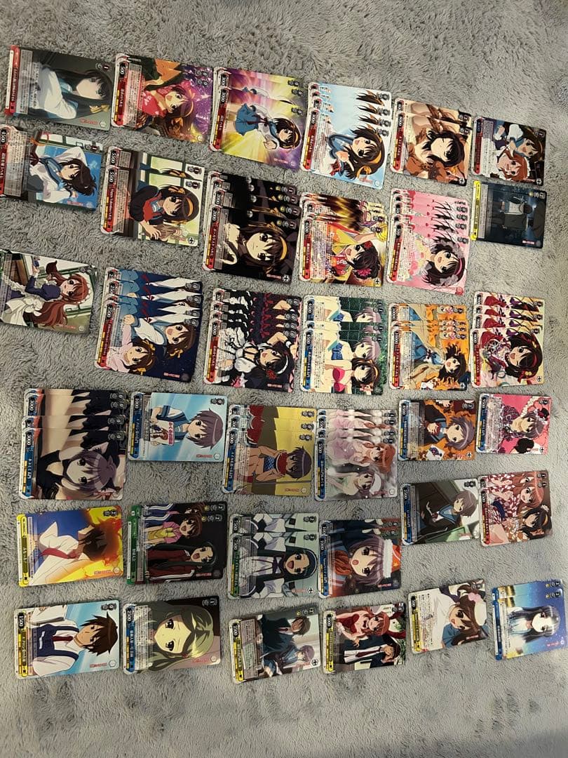 ヴァイスシュバルツ　涼宮ハルヒの憂鬱　カードとサプライセット