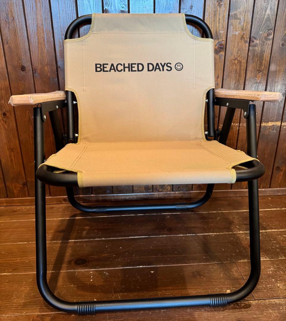 新品未使用BEACHED DAYS アウトドアチェア ベージュ